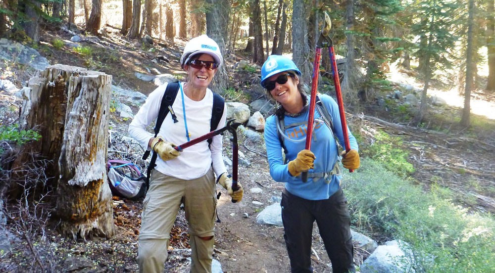 Volunteer for the Tahoe Rim Trail Association