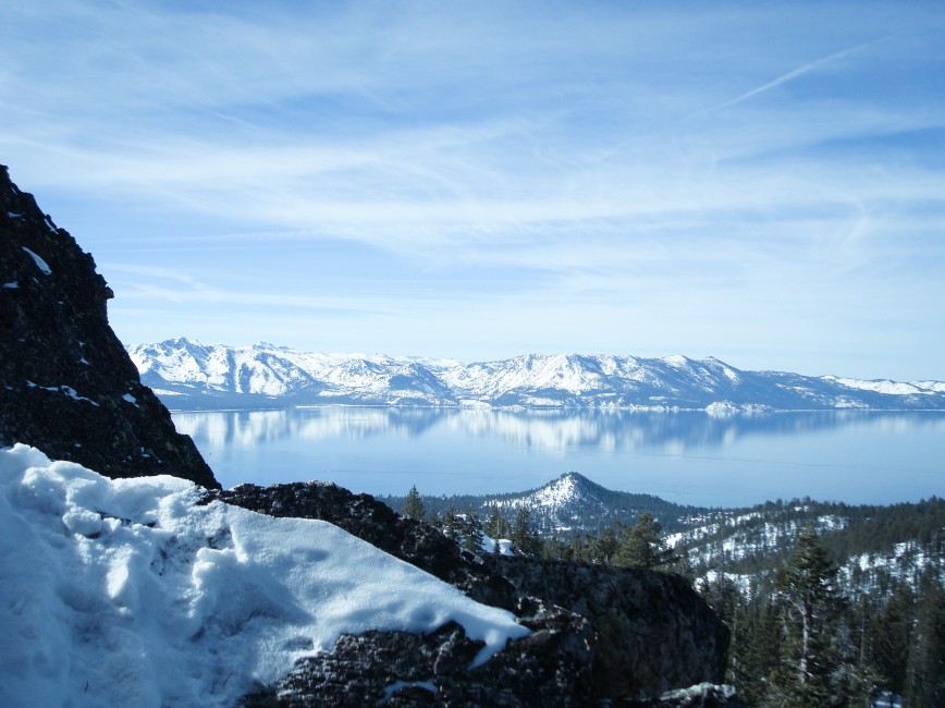 Guided Snowshoe Treks in Lake Tahoe on the Tahoe Rim Trail