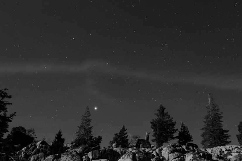 guided full moon hike in Lake Tahoe