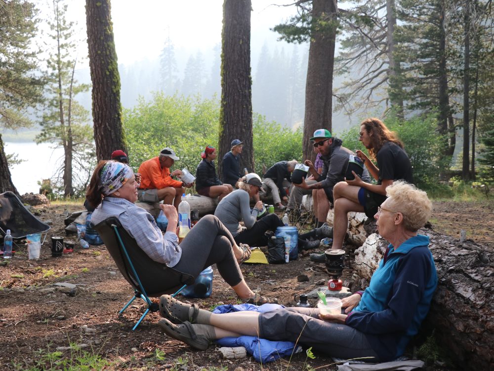 Backpacking 101 cooking class