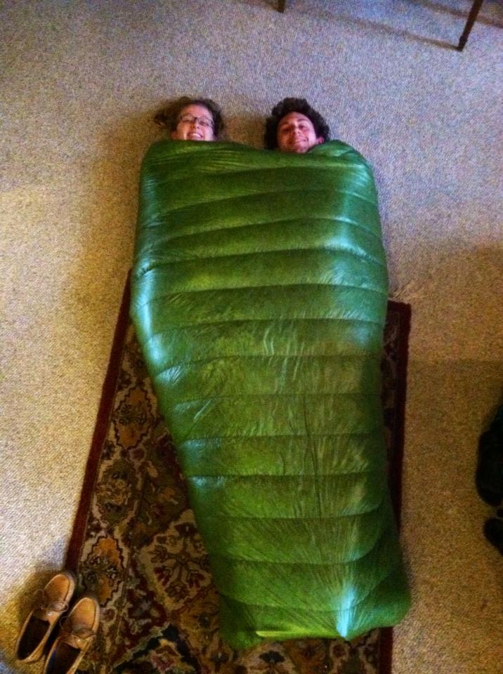 Sleeping bag photo Two-person sleeping quilt