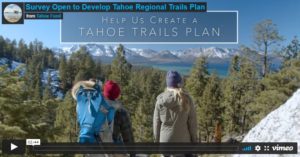Tahoe Regional Trails Plan Survey