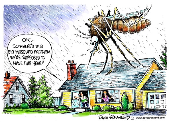 Dave Granlund Mosquito Cartoon