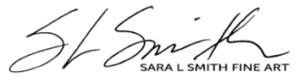 Sara L Smith Artist Logo supports TRTA