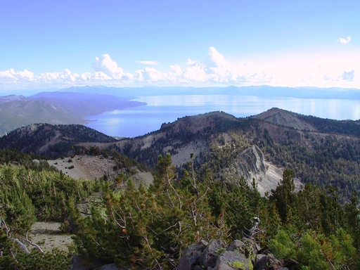 View of Tahoe from Relay Peak