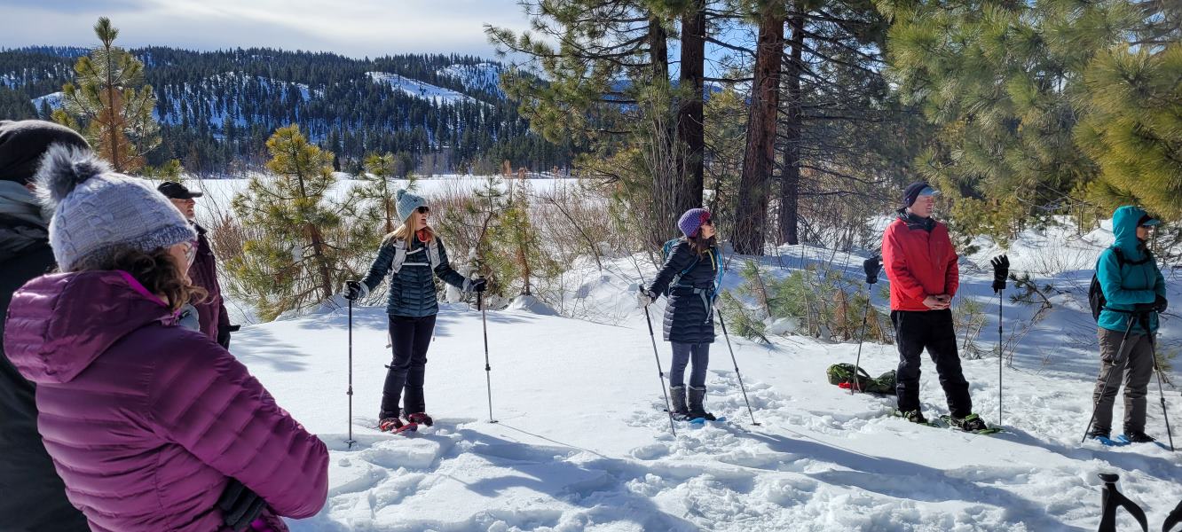 Educational Winter Snowshoe Hike