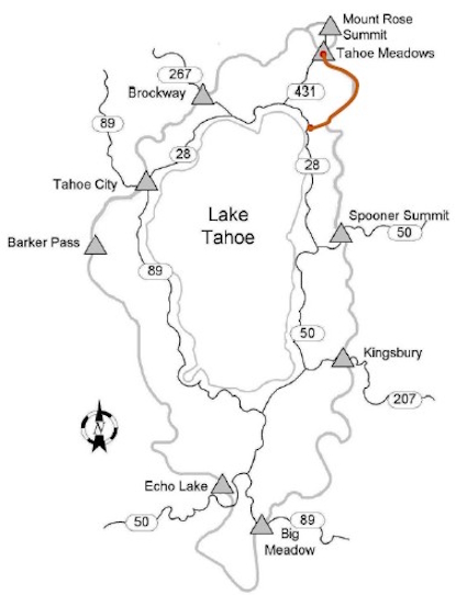 TRTA Guided Alumni Hike Tahoe Meadows to Tunnel Creek