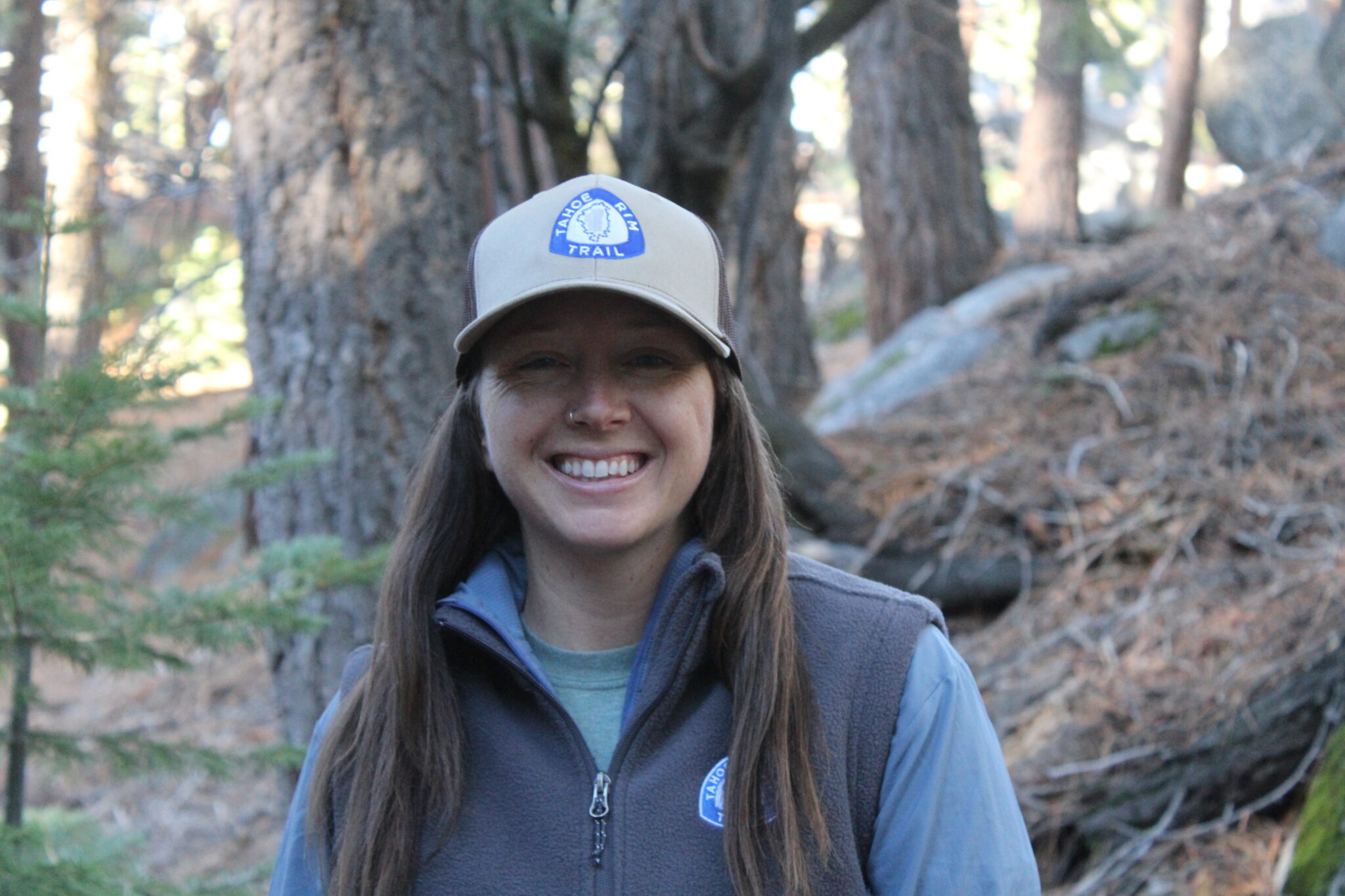 Tahoe Rim Trail Tan Trucker Hat